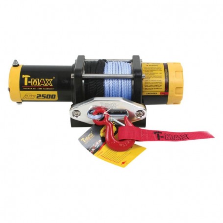 TREUIL T- MAX ATW 2500 (1135KG) 12V PRO SERIES (CORDE SYNTHETIQUE)