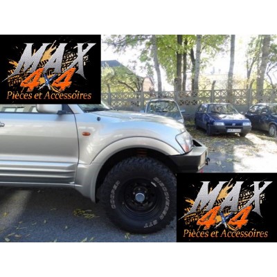 PARE CHOC AVANT SANS BULLBAR PAJERO 3 
