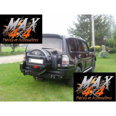 PARE CHOC ARRIERE NUE PAJERO 4 2006 A 2015