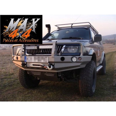 PARE CHOC AVANT AVEC BULLBAR PAJERO SPORT 1996 A 2000