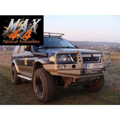 PARE CHOC AVANT AVEC BULLBAR PAJERO SPORT 1996 A 2000