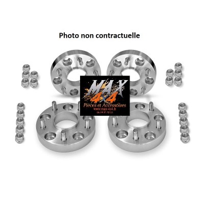 ELARGISSEURS DE VOIE JEEP JK ET GRAND CHEROKEE WJ/WH 30 mm 5X127