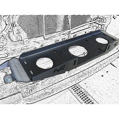 Platine de treuil intégrée au pare-chocs d'origine pour Toyota KDJ120 KDJ125
