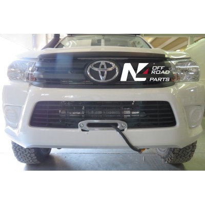 Platine de treuil intégrée au pare-chocs d'origine pour Toyota Hilux Revo avant 12-2020