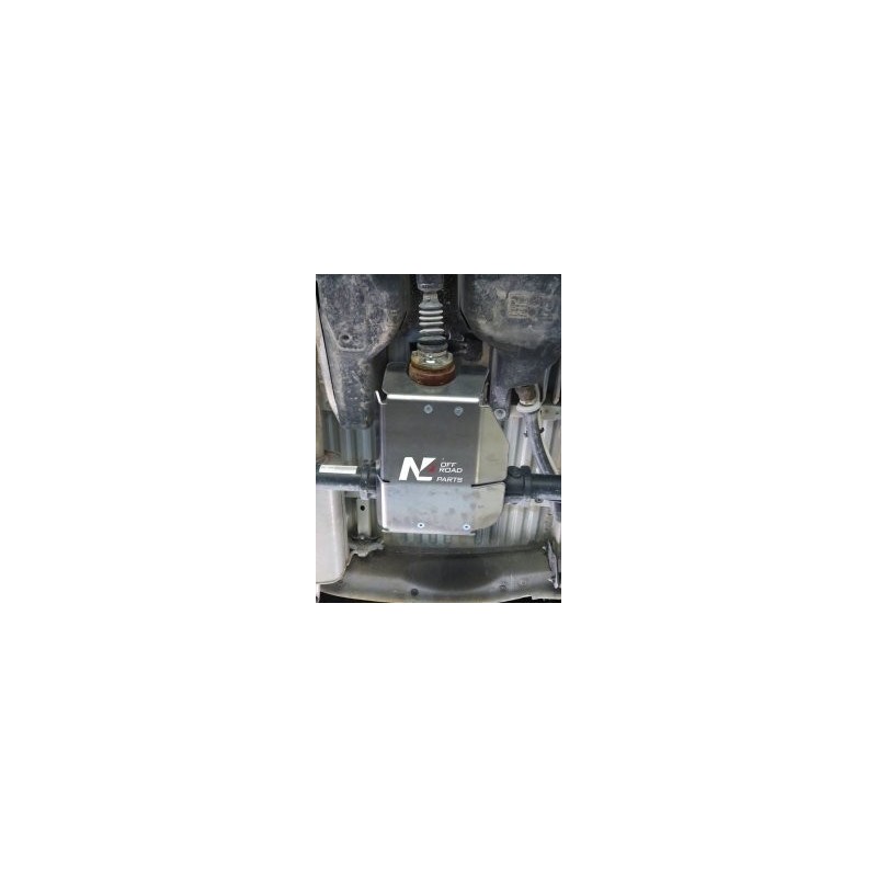 BLINDAGE DE NEZ DE PONT ARRIERE N4 POUR VOLKSWAGEN CADDY  (6mm) 
