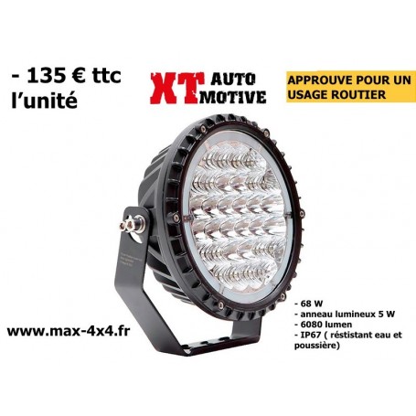 PHARE LED 68W + 5 W CONTOUR  led 