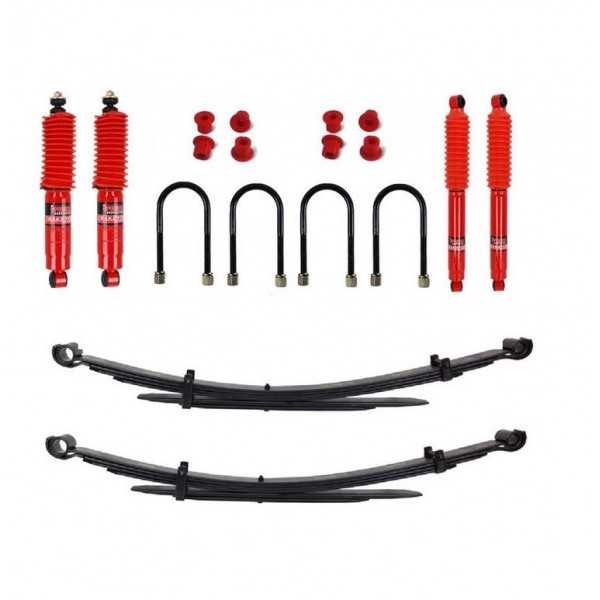 KIT DE SUSPENSION PEDDERS REHAUSSE +40MM  CONFORT POUR FORD RANGER 2006 A 2011
