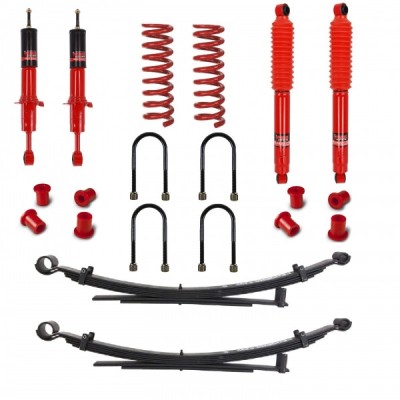 KIT DE SUSPENSION PEDDERS REHAUSSE +30/40MM TARAGE CONFORT POUR FORD RANGER DE 2012 A 2018 