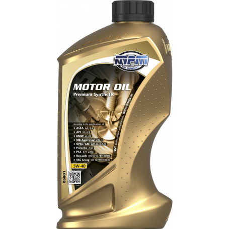 HUILE MOTEUR 5W-40 Premium Synthetic 