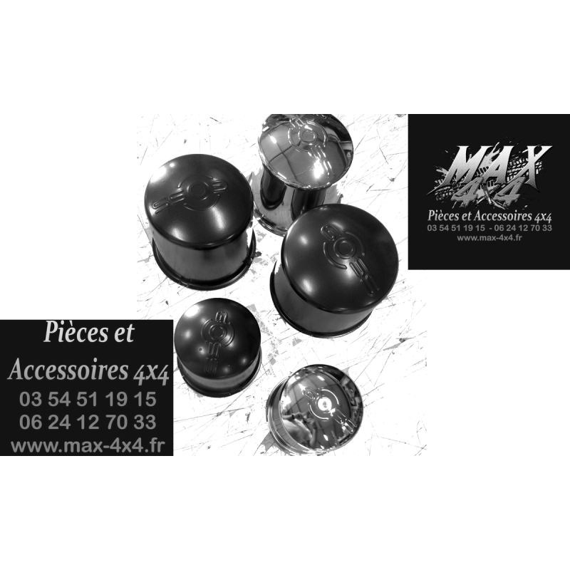 CACHE MOYEU GOSS Gen2 CHROME - 84mm  