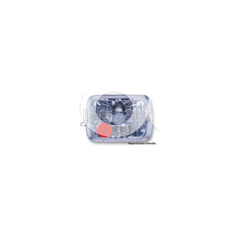 OPTIQUE Rectangulaire Verre Lisse 