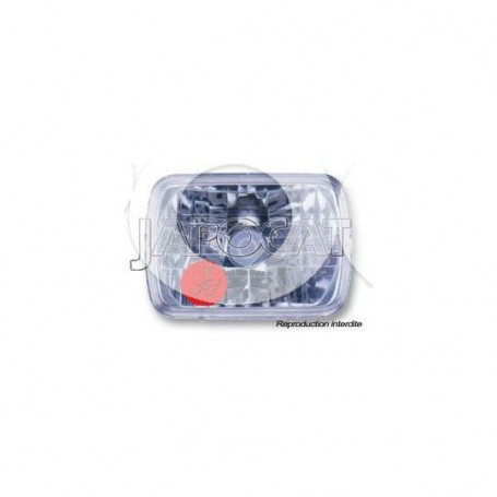 OPTIQUE Rectangulaire Verre Lisse 