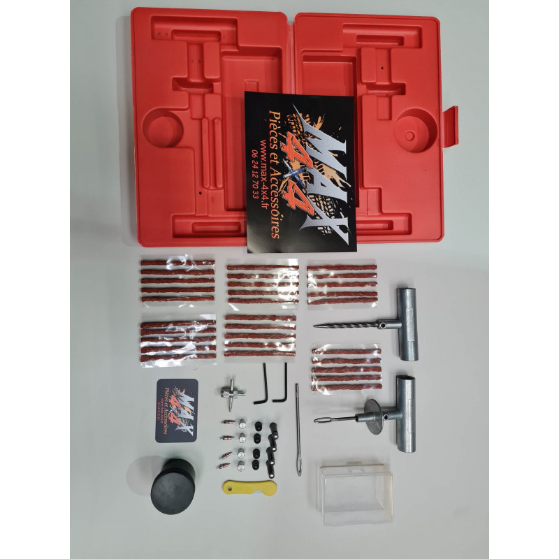 COFFRET REPARATIONS PNEUS TUBELESS  PRO 