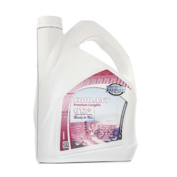 LIQUIDE DE REFROIDISSEMENT Premium Longlife -40°C G12+ Ready to Use