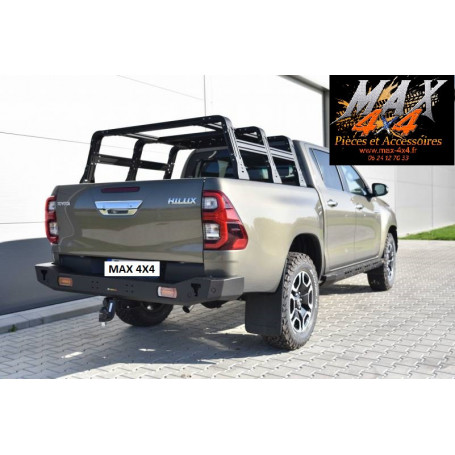 PARE CHOC ACIER ARRIERE HILUX APRES 2020 SR5   PARE CHOC ACIER ARRIERE HILUX APRES 2020 SR5