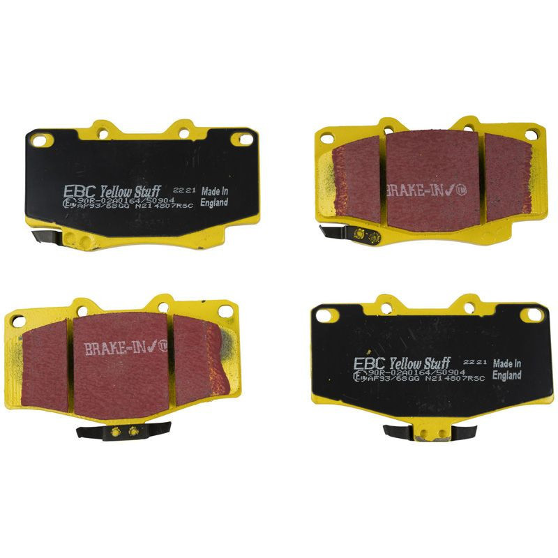 PLAQUETTES de FREIN Avant EBC Yellowstuff 