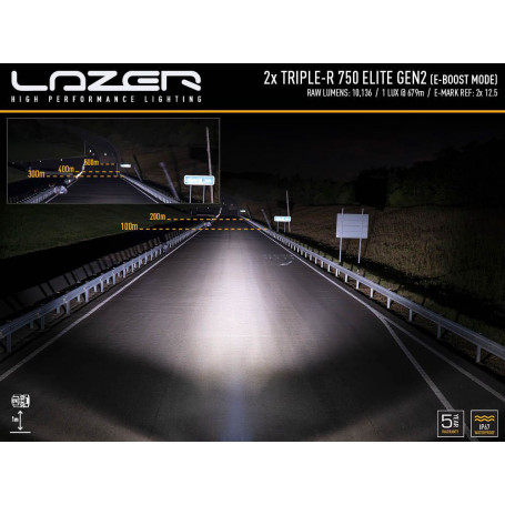  KIT INTEGRATION CALANDRE LONGUE PORTEE TRIPLE-R4 Gen2 ELITE POUR LAND ROVER DEFENDER (2020+) 