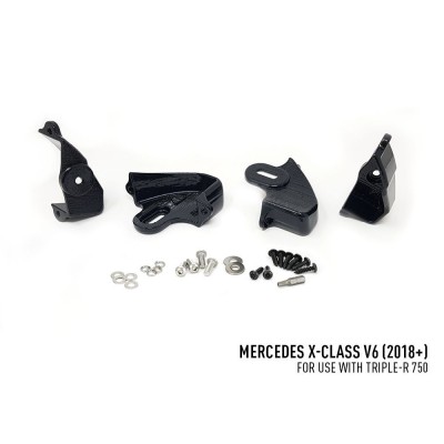 KIT INTEGRATION CALANDRE LONGUE PORTEE TRIPLE-R4 ELITE Gen2 POUR MERCEDES CLASSE-X (2017+) 