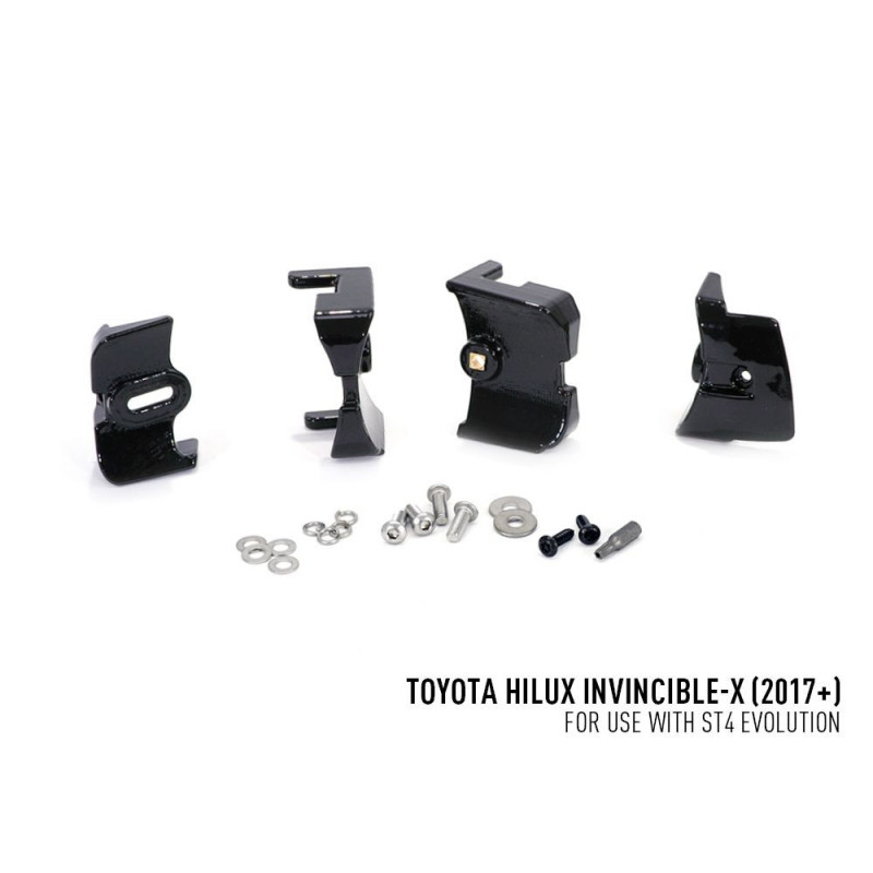 KIT INTEGRATION CALANDRE LONGUE PORTEE ST4 EVOLUTION  POUR TOYOTA HILUX REVO INVINCIBLE X (2018-20 