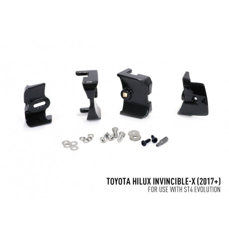 KIT INTEGRATION CALANDRE LONGUE PORTEE ST4 EVOLUTION  POUR TOYOTA HILUX REVO INVINCIBLE X (2018-20 