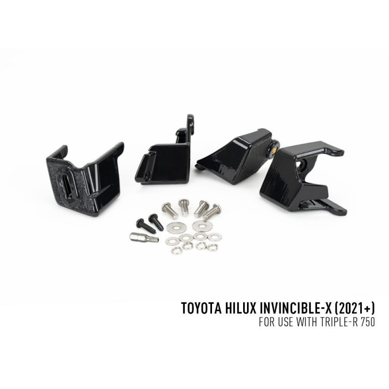 KIT INTEGRATION CALANDRE LONGUE PORTEE LINEAR 6 ELITE POUR TOYOTA HILUX REVO (2021+) 