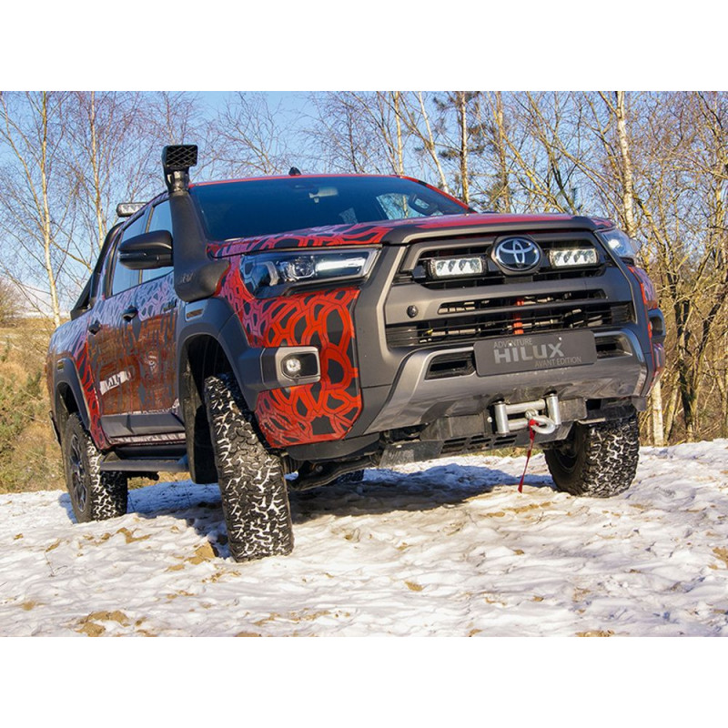 KIT INTEGRATION CALANDRE LONGUE PORTEE TRIPLE-R4 ELITE Gen2 POUR TOYOTA HILUX REVO INVINCIBLE X (2021+) 