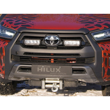 KIT INTEGRATION CALANDRE LONGUE PORTEE TRIPLE-R4 ELITE Gen2 POUR TOYOTA HILUX REVO INVINCIBLE X (2021+) 