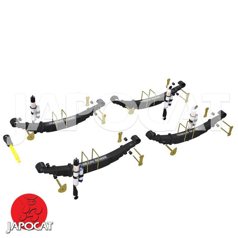 KIT SUSPENSION Complet +5 cm Terrain Tamer Avec bonbonne séparée 