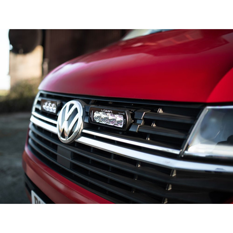 KIT ECLAIRAGE LED LAZER LONGUE PORTEE ST4 EVOLUTION AVEC INTEGRATION A LA CALANDRE POUR VOLKSWAGEN TRANSPORTER T6.1 (2019 - ) 