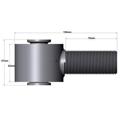 ROTULE UNIBALL 1,25 "(32MM) FIL GAUCHE 