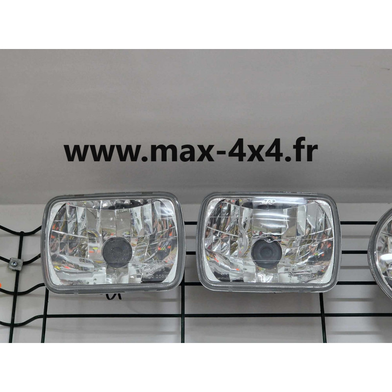 OPTIQUE Rectangulaire Verre Lisse 