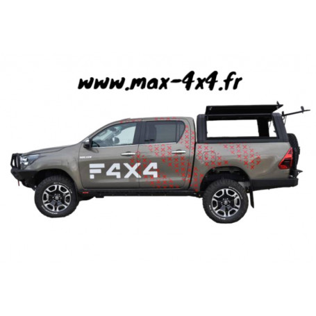 HARD TOP 3 PORTES POUR HILUX DEPUIS 2005 " double cabine " 