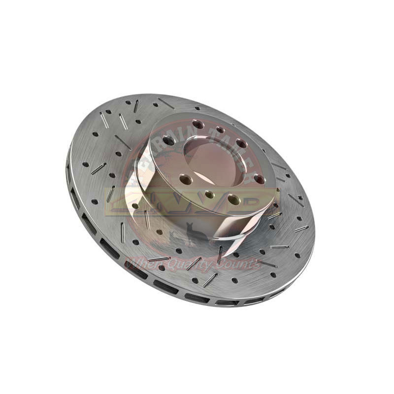 DISQUE de FREIN Avant Rainuré/Percé TT (L'unité) 