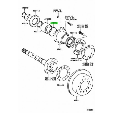 ROTULE Filetage Gauche 21x150 L:205mm [Equipementier Origine] 