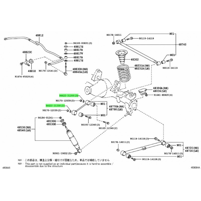 GOUJON [Origine constructeur] 