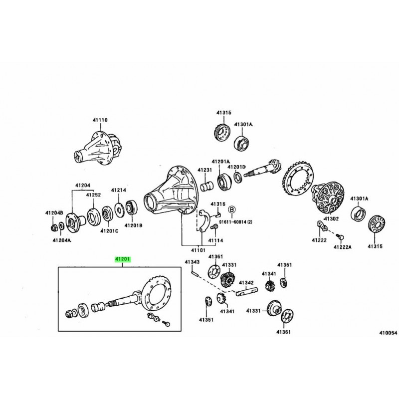 COUPLE CONIQUE 9x41 [Origine Constructeur] 