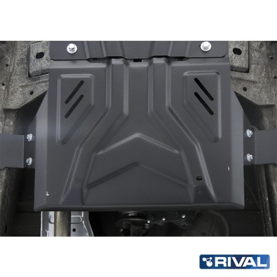 Plaque de protection de la boîte de transfert Fiat Fullback 2016-2020;  