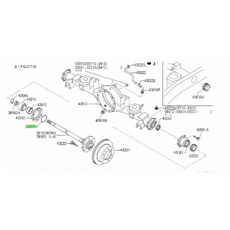 CALE de REGLAGE de Roulement de Pivot 0,2mm (Lot de 10) 