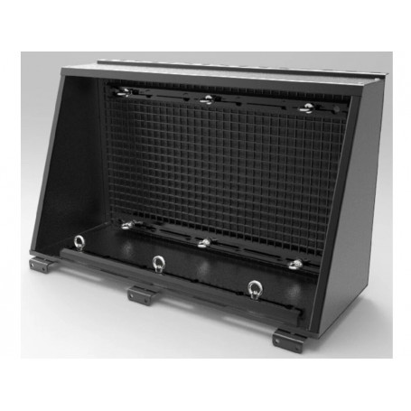 Ensemble grille et compartiments latéral 750mm de hardtop Alu-Cab