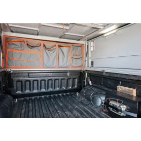 Sac en toile coté cabine...