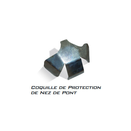 Coquille de protection de nez de pont en acier de 6mm à souder