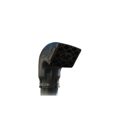 Grille de protection en aluminium pour tête de snorkel Safari avec grille démontable N4-Offroad 