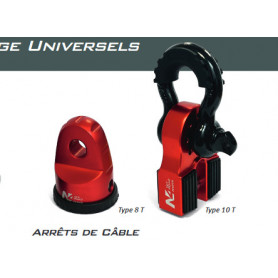 Arrêt de corde en aluminium...