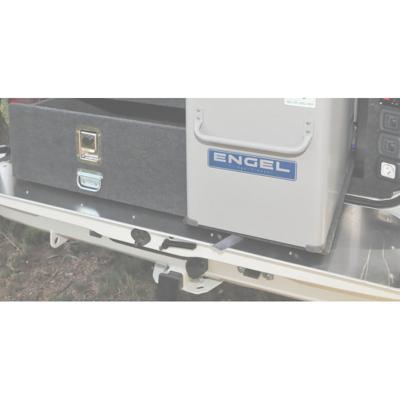 Protection de hayon en aluminium de 2.5mm pour Toyota Land Cruiser HDJ80 N4-Offroad 