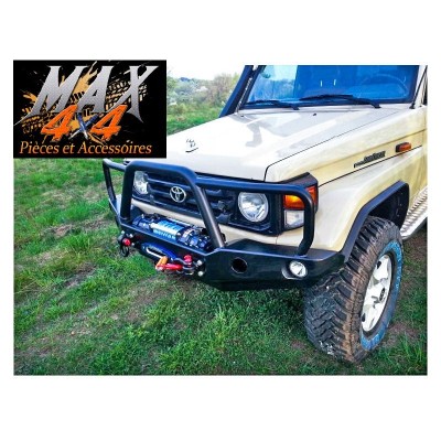 PARE CHOC AVANT AVEC OU SANS BULLBAR HZJ 1999 A 2007 