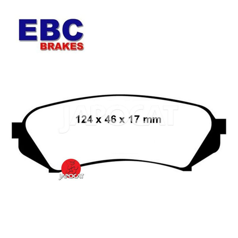 PLAQUETTES de FREIN Arrière EBC Ultimax 