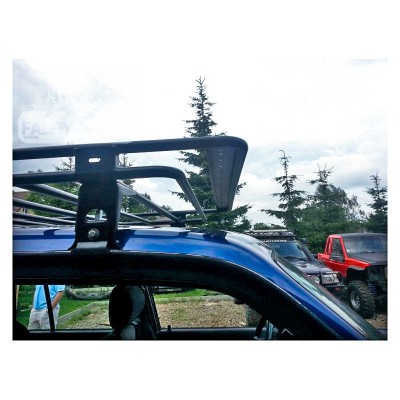 GALERIE DE TOIT sans grille pour TOYOTA LAND CRUISER J90 96-02 - court 