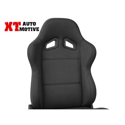 SIÈGE BAQUET EN TISSU PVC NOIR 