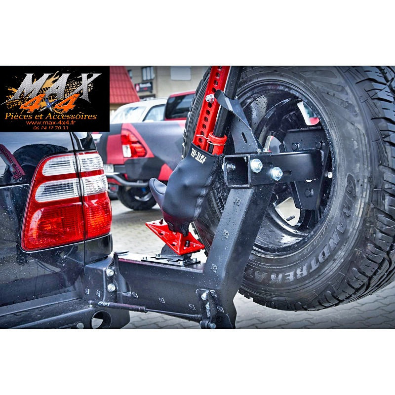 PORTE ROUE DE SECOUR DROIT - TOYOTA LAND CRUISER J100 (1998-2004) 