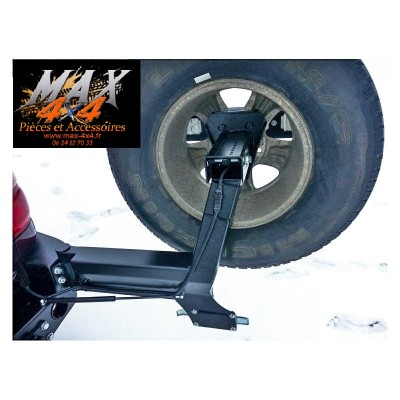 PORTE ROUE DE SECOUR DROIT - TOYOTA LAND CRUISER J100 (1998-2004) 